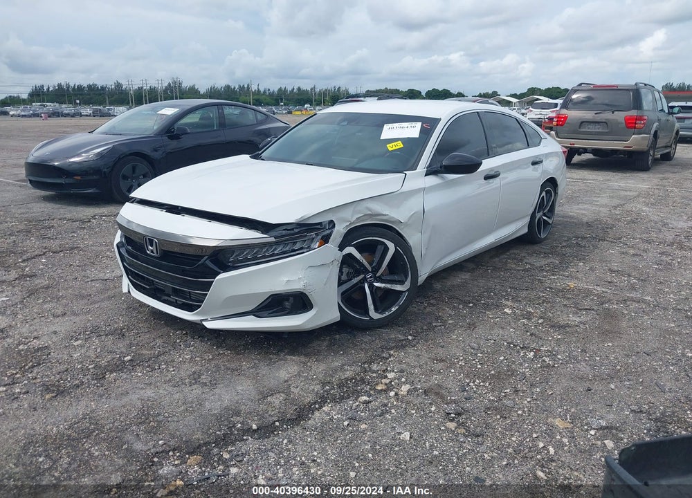 2022 HONDA ACCORD SPORT VIN: 1HGCV1F33NA040730