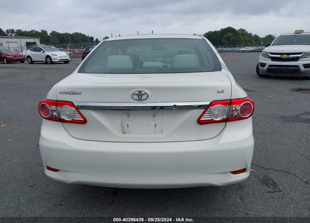 2011 TOYOTA COROLLA LE VIN: JTDBU4EE1BJ089387