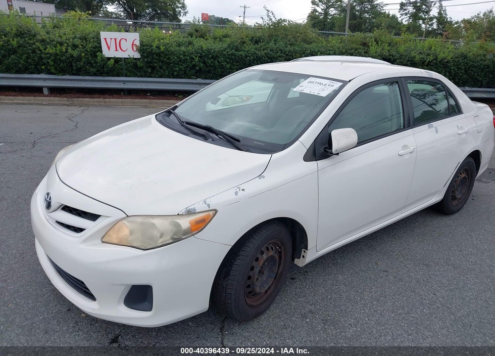 2011 TOYOTA COROLLA LE VIN: JTDBU4EE1BJ089387
