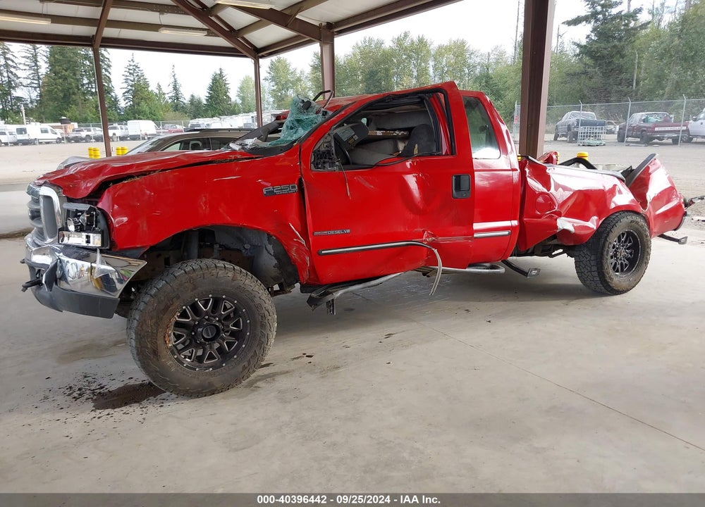 2000 FORD F-250 LARIAT/XL/XLT VIN: 1FTNX21F2YEE40350