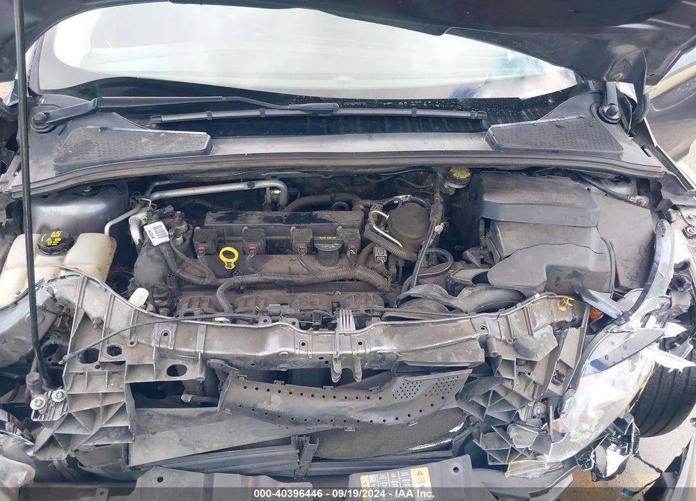 2014 FORD FOCUS TITANIUM VIN: 1FADP3N26EL312229