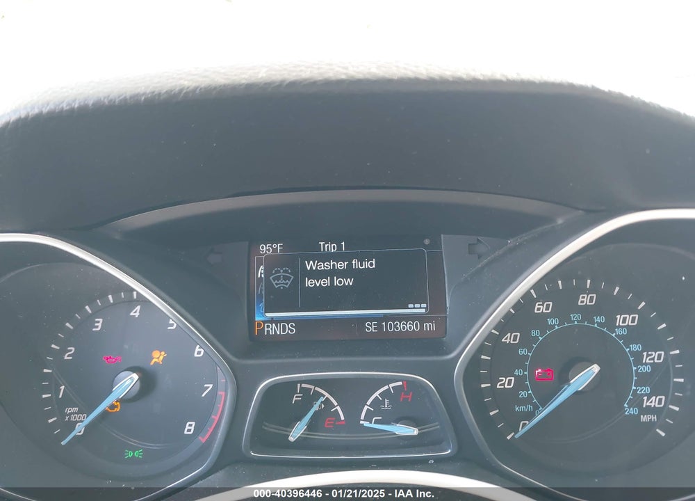 2014 FORD FOCUS TITANIUM VIN: 1FADP3N26EL312229