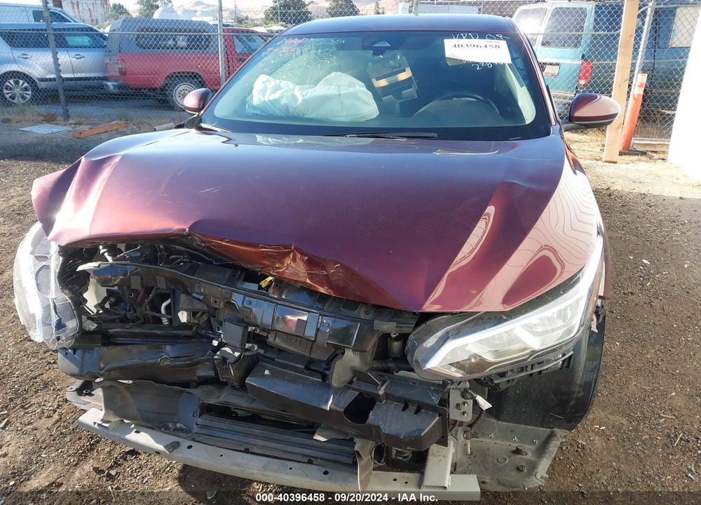 2022 NISSAN SENTRA SV XTRONIC CVT VIN: 3N1AB8CV5NY228760