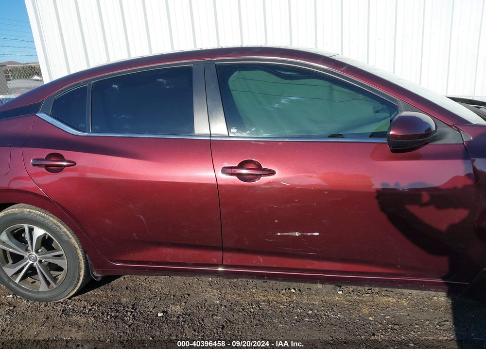 2022 NISSAN SENTRA SV XTRONIC CVT VIN: 3N1AB8CV5NY228760