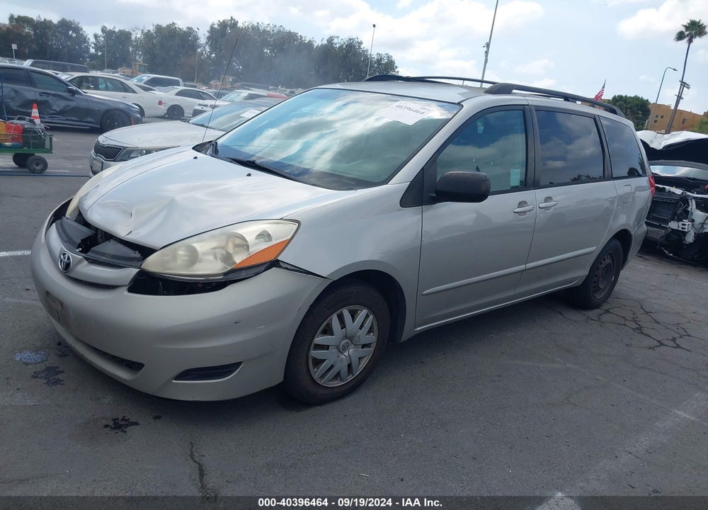 2008 TOYOTA SIENNA LE VIN: 5TDZK23C08S149990