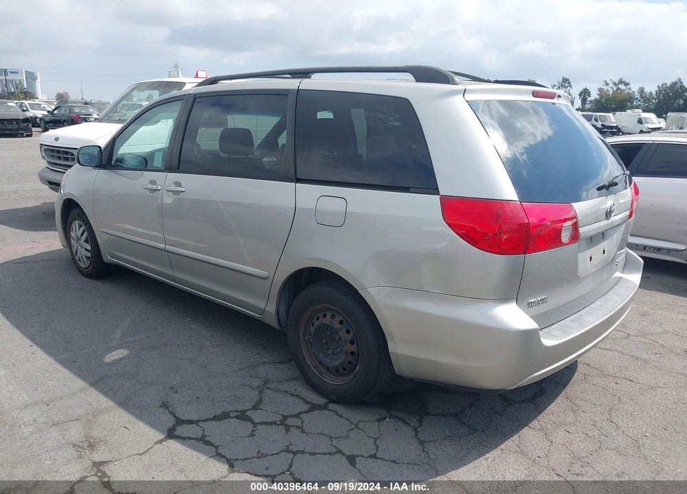2008 TOYOTA SIENNA LE VIN: 5TDZK23C08S149990