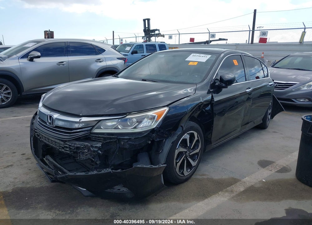 2016 HONDA ACCORD EX VIN: 1HGCR2F79GA113535
