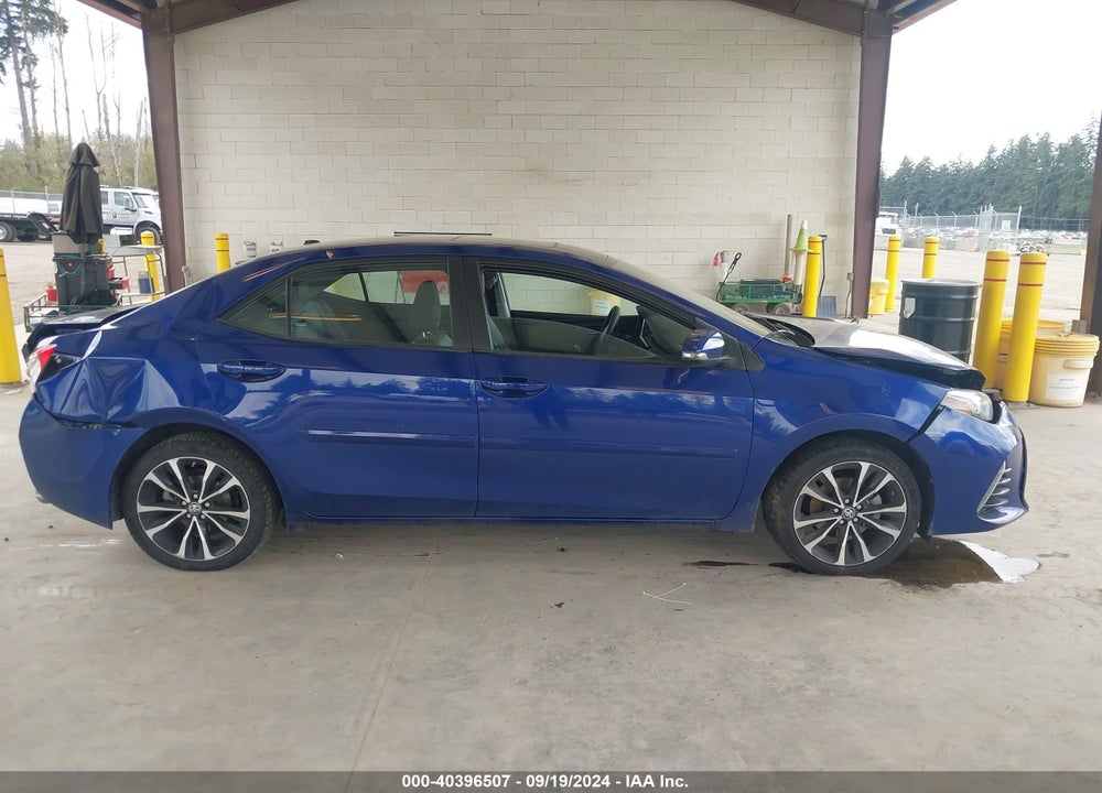 2018 TOYOTA COROLLA SE VIN: 2T1BURHE1JC007824