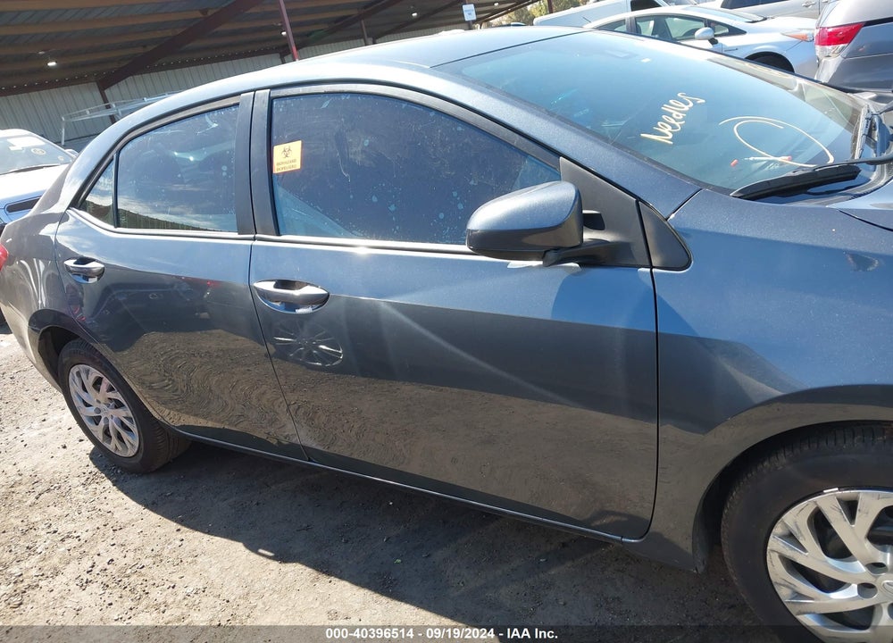 2019 TOYOTA COROLLA LE VIN: 2T1BURHE5KC238985