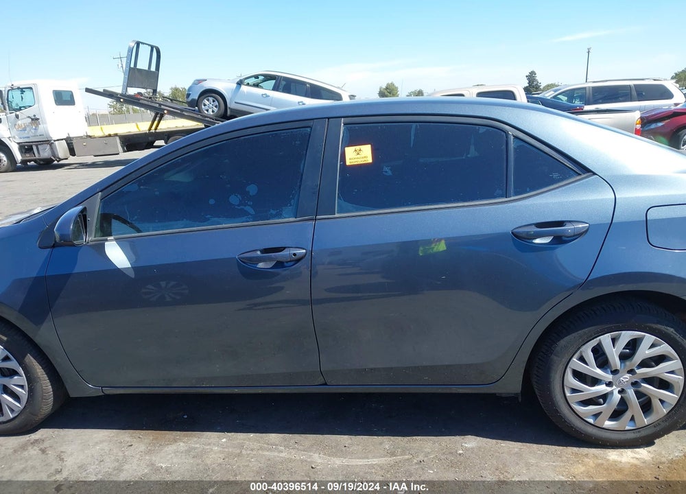 2019 TOYOTA COROLLA LE VIN: 2T1BURHE5KC238985