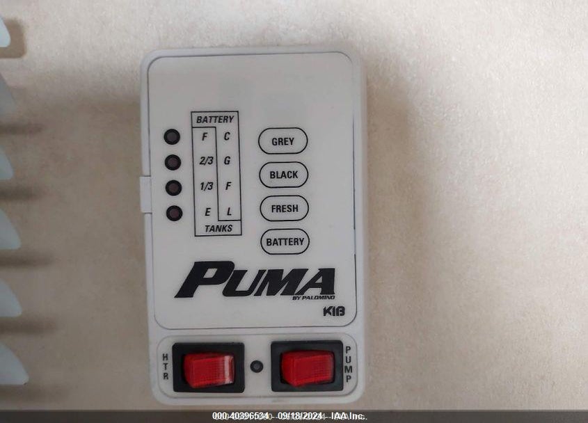 2013 PALOMINO 19FF VIN: 4X4TPAU26DP040472