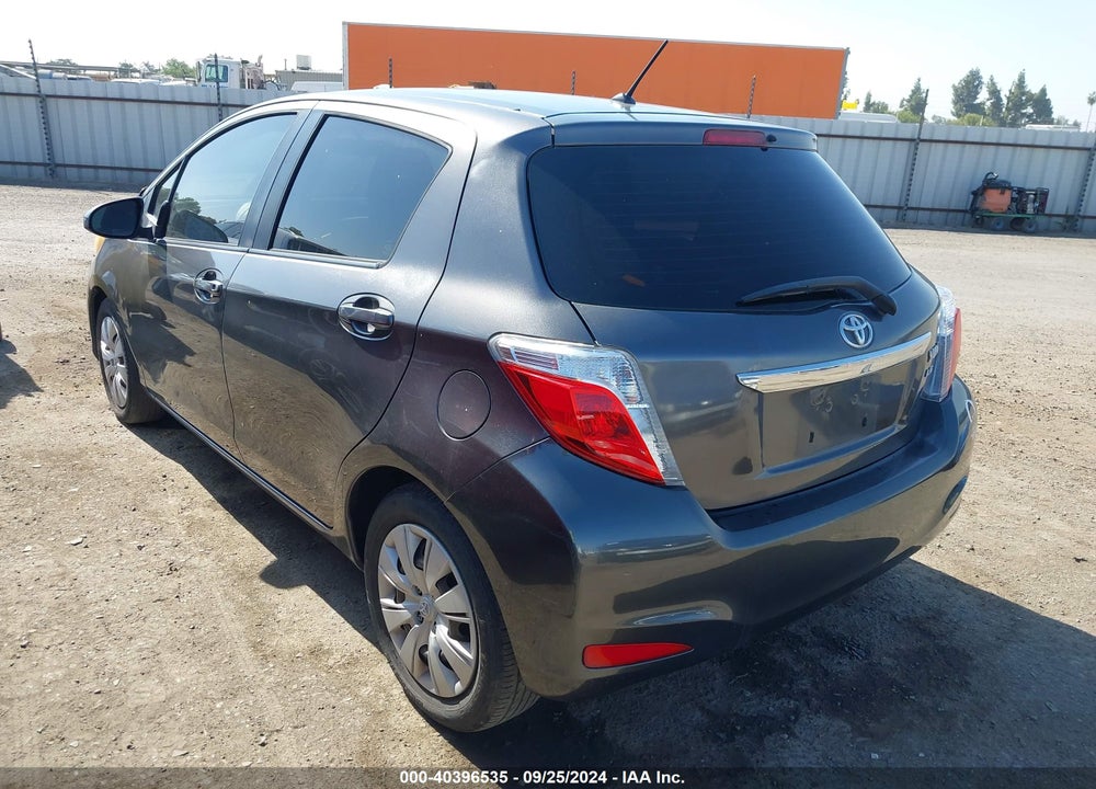 2012 TOYOTA YARIS LE VIN: JTDKTUD37CD535903