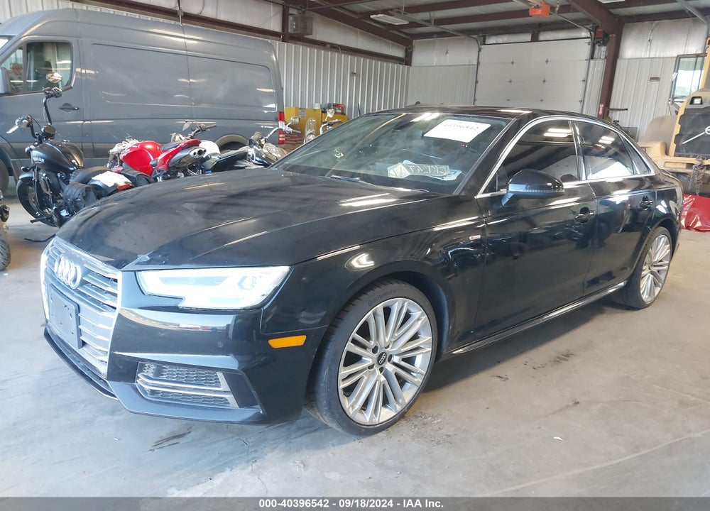 2018 AUDI A4 2.0T TECH ULTRA PREMIUM/2.0T ULTRA PREMIUM VIN: WAULMAF42JA119663