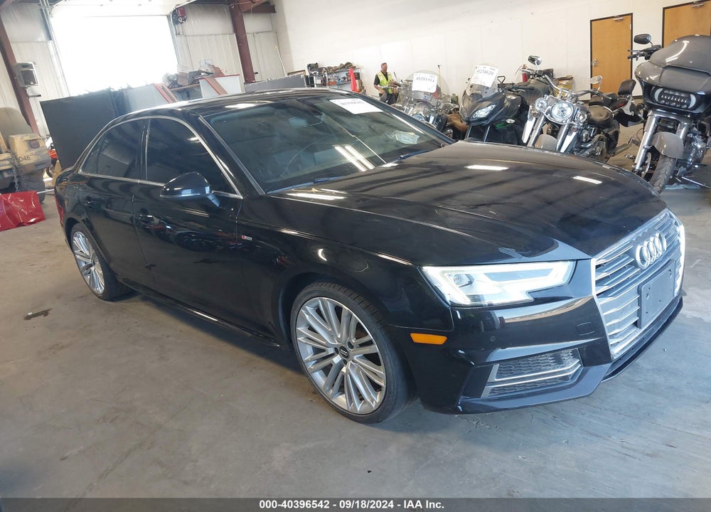 2018 AUDI A4 2.0T TECH ULTRA PREMIUM/2.0T ULTRA PREMIUM VIN: WAULMAF42JA119663