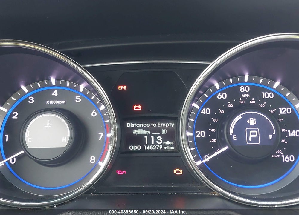 2011 HYUNDAI SONATA GLS VIN: 5NPEB4AC7BH281977