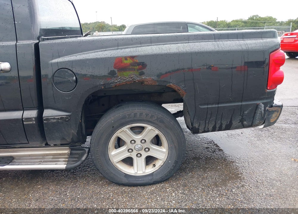 2009 DODGE DAKOTA BIGHORN/LONESTAR VIN: 1D7HE38K99S725180