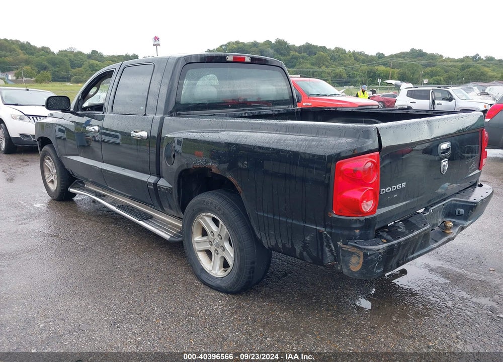2009 DODGE DAKOTA BIGHORN/LONESTAR VIN: 1D7HE38K99S725180