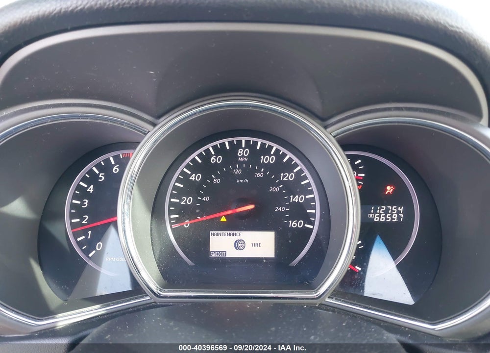 2011 NISSAN MURANO SL VIN: JN8AZ1MW1BW163906