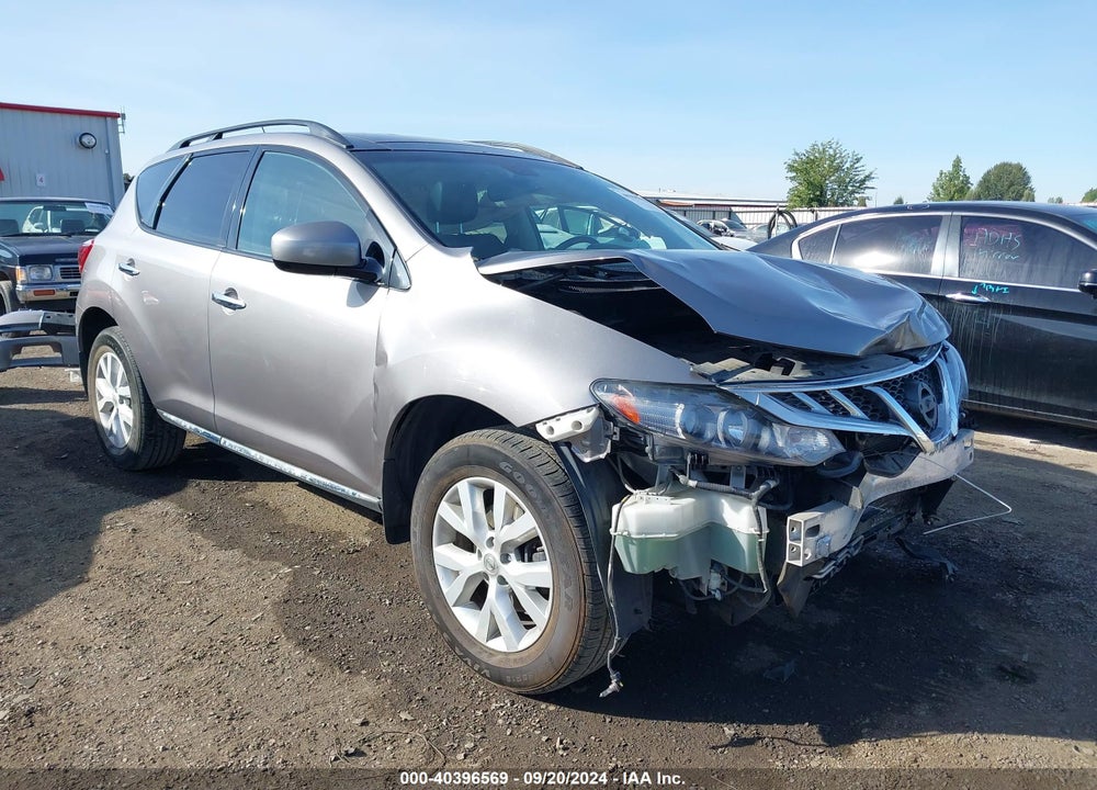 2011 NISSAN MURANO SL VIN: JN8AZ1MW1BW163906