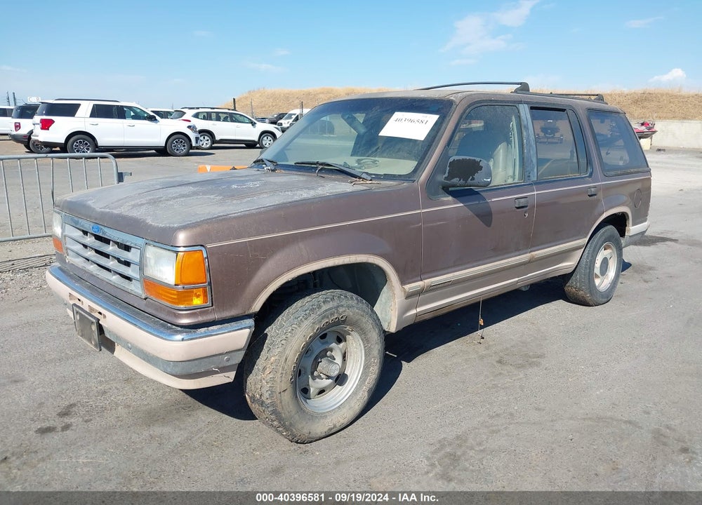 1992 FORD EXPLORER VIN: 1FMDU34X9NUA81865
