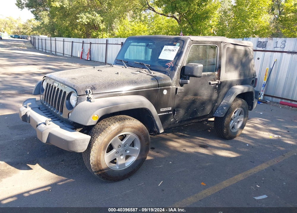 2016 JEEP WRANGLER SPORT VIN: 1C4AJWAG0GL201552