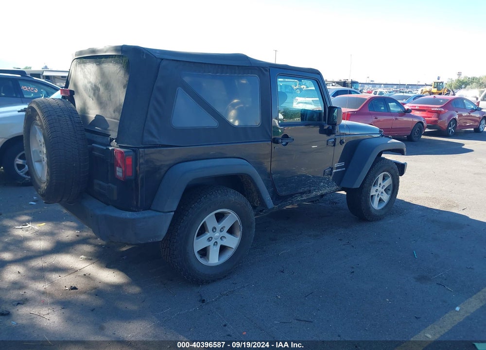 2016 JEEP WRANGLER SPORT VIN: 1C4AJWAG0GL201552