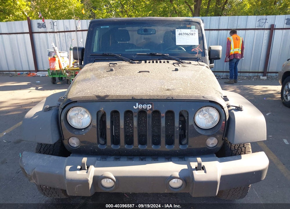2016 JEEP WRANGLER SPORT VIN: 1C4AJWAG0GL201552