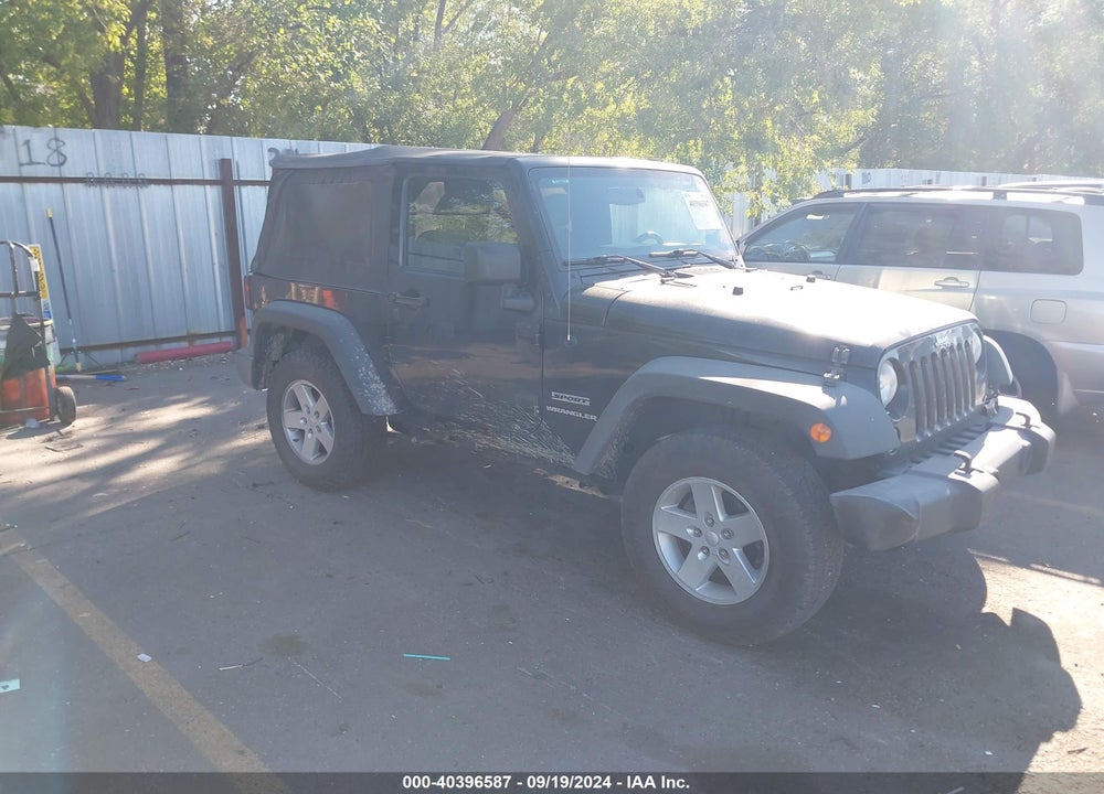2016 JEEP WRANGLER SPORT VIN: 1C4AJWAG0GL201552