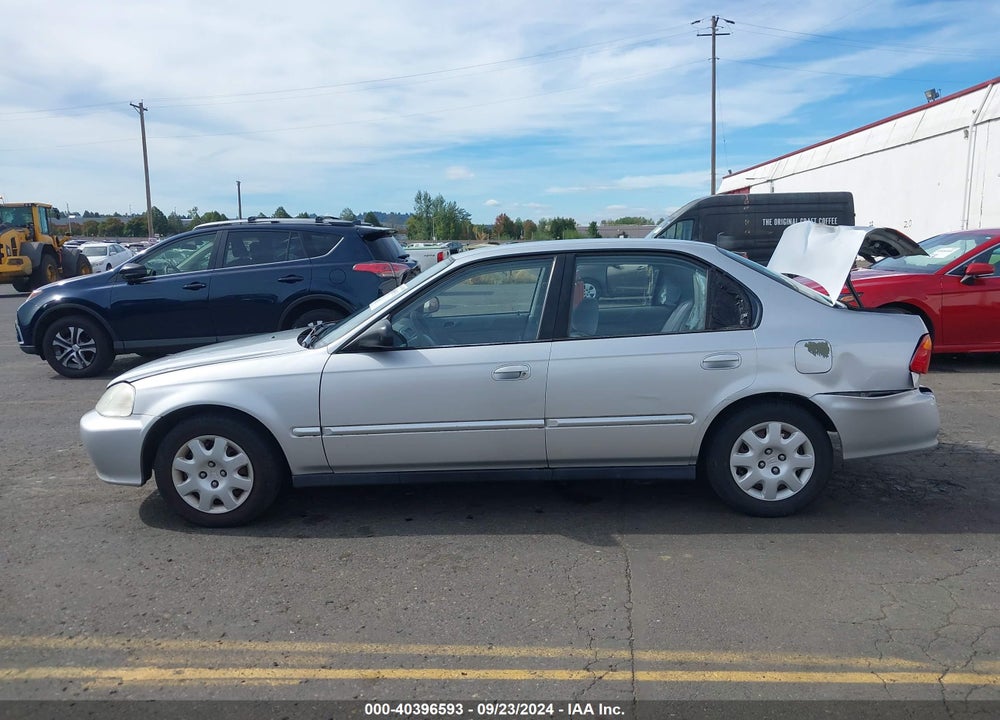 2000 HONDA CIVIC VALUE PACKAGE VIN: 2HGEJ6611YH537247
