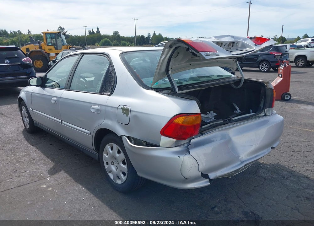 2000 HONDA CIVIC VALUE PACKAGE VIN: 2HGEJ6611YH537247