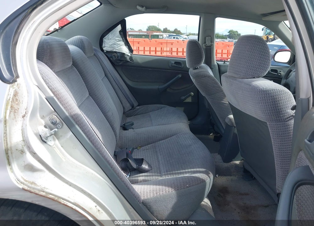 2000 HONDA CIVIC VALUE PACKAGE VIN: 2HGEJ6611YH537247