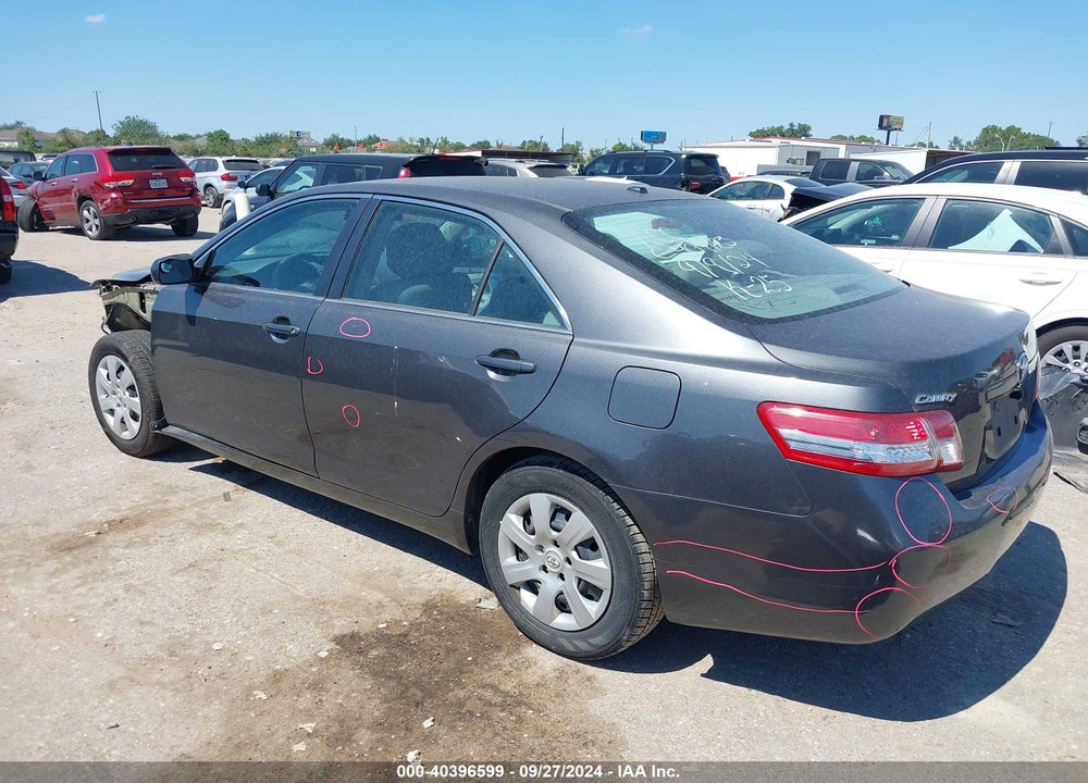 2011 TOYOTA CAMRY LE VIN: 4T1BF3EK5BU650193