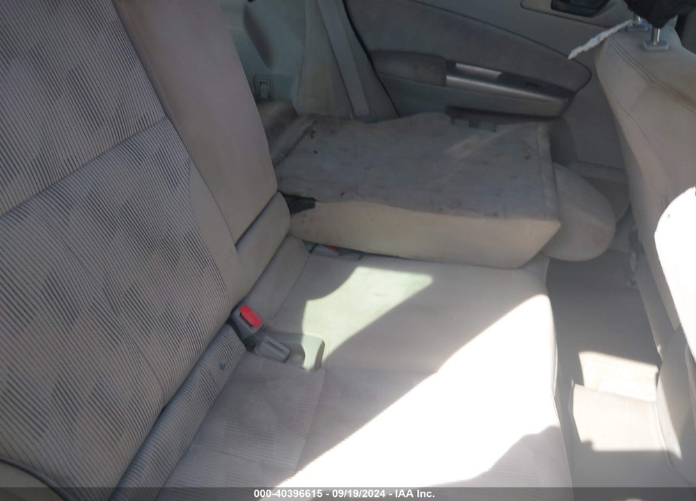 2010 SUBARU FORESTER 2.5X VIN: JF2SH6AC2AH749562