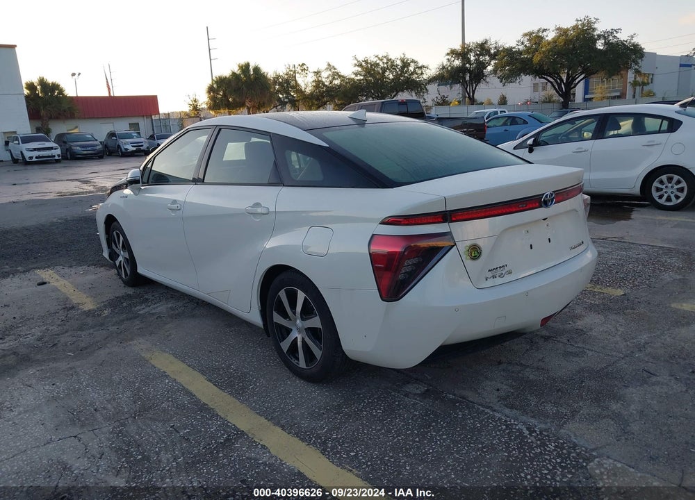 2017 TOYOTA MIRAI VIN: JTDBVRBD2HA002885