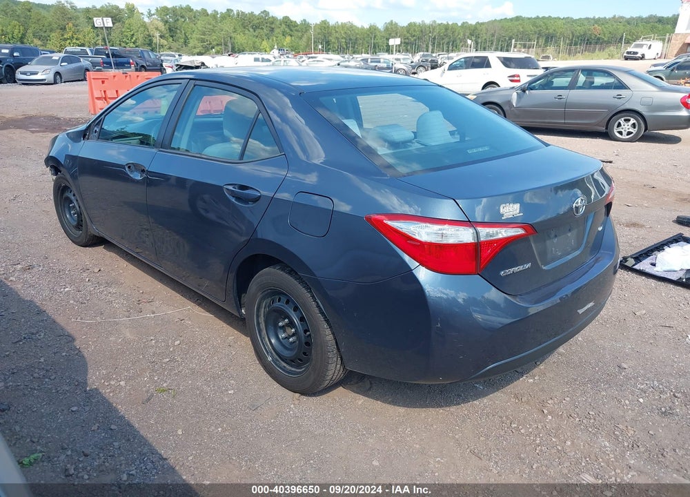 2016 TOYOTA COROLLA LE VIN: 2T1BURHE3GC659627