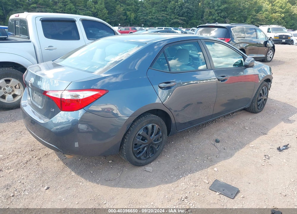 2016 TOYOTA COROLLA LE VIN: 2T1BURHE3GC659627