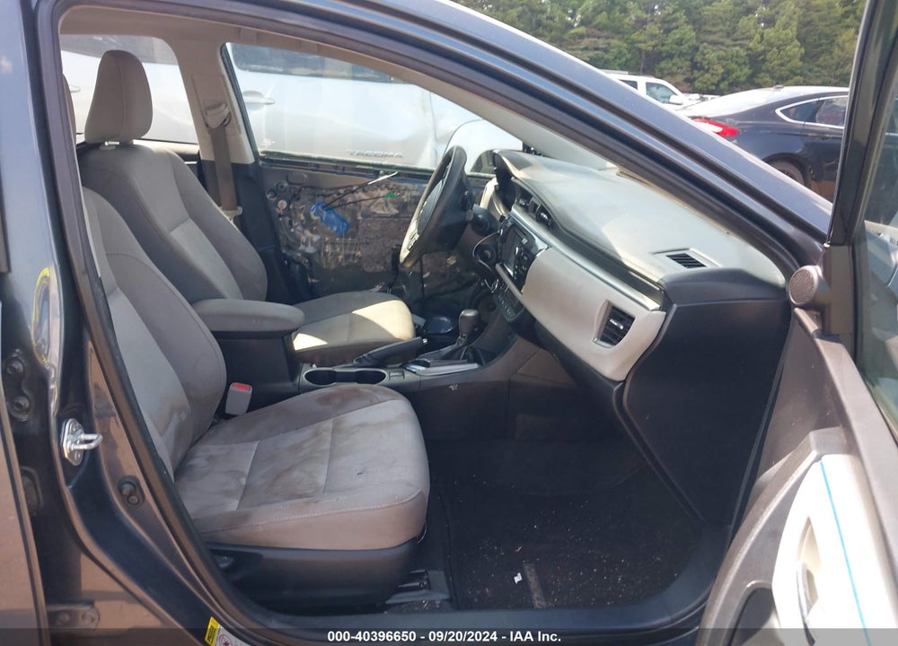 2016 TOYOTA COROLLA LE VIN: 2T1BURHE3GC659627