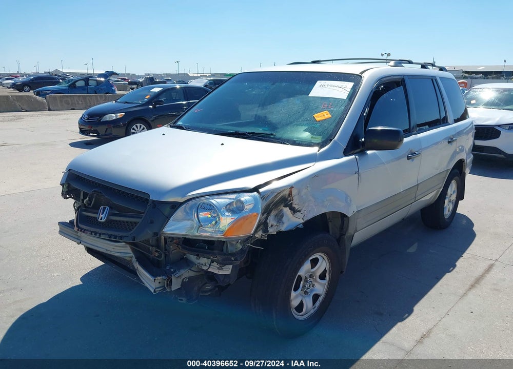 2003 HONDA PILOT LX VIN: 2HKYF18163H543784
