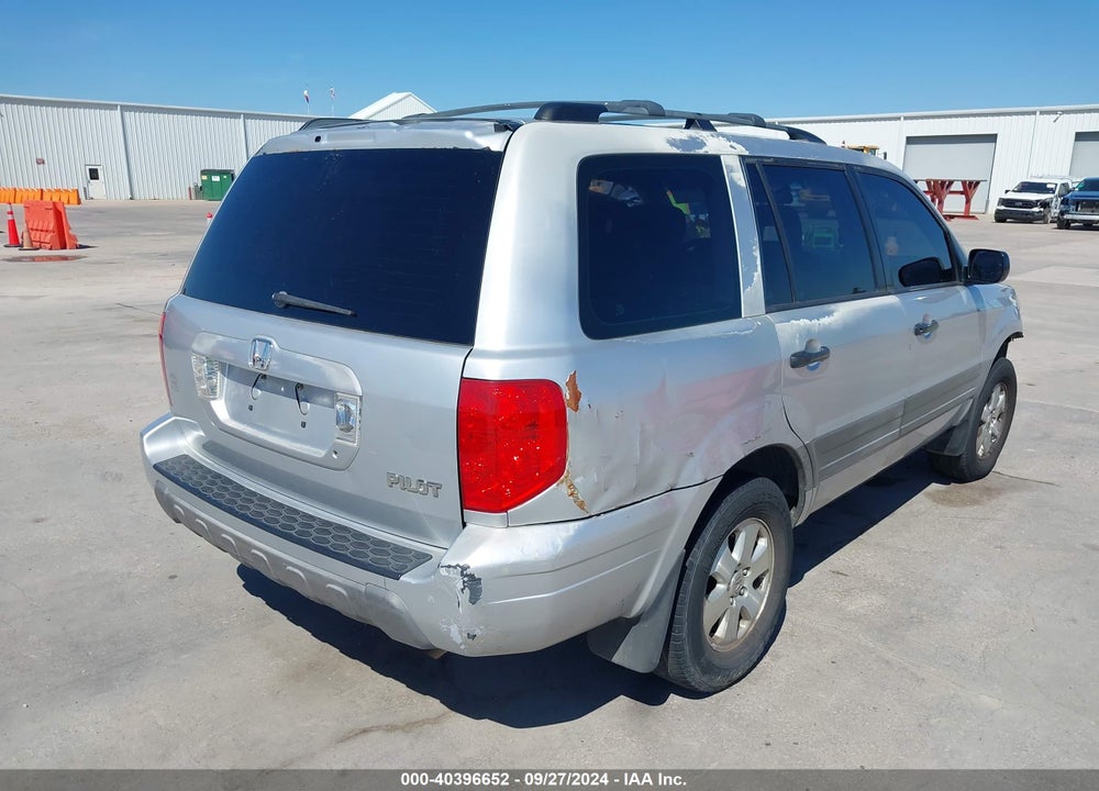 2003 HONDA PILOT LX VIN: 2HKYF18163H543784