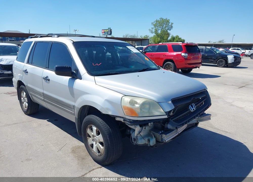 2003 HONDA PILOT LX VIN: 2HKYF18163H543784