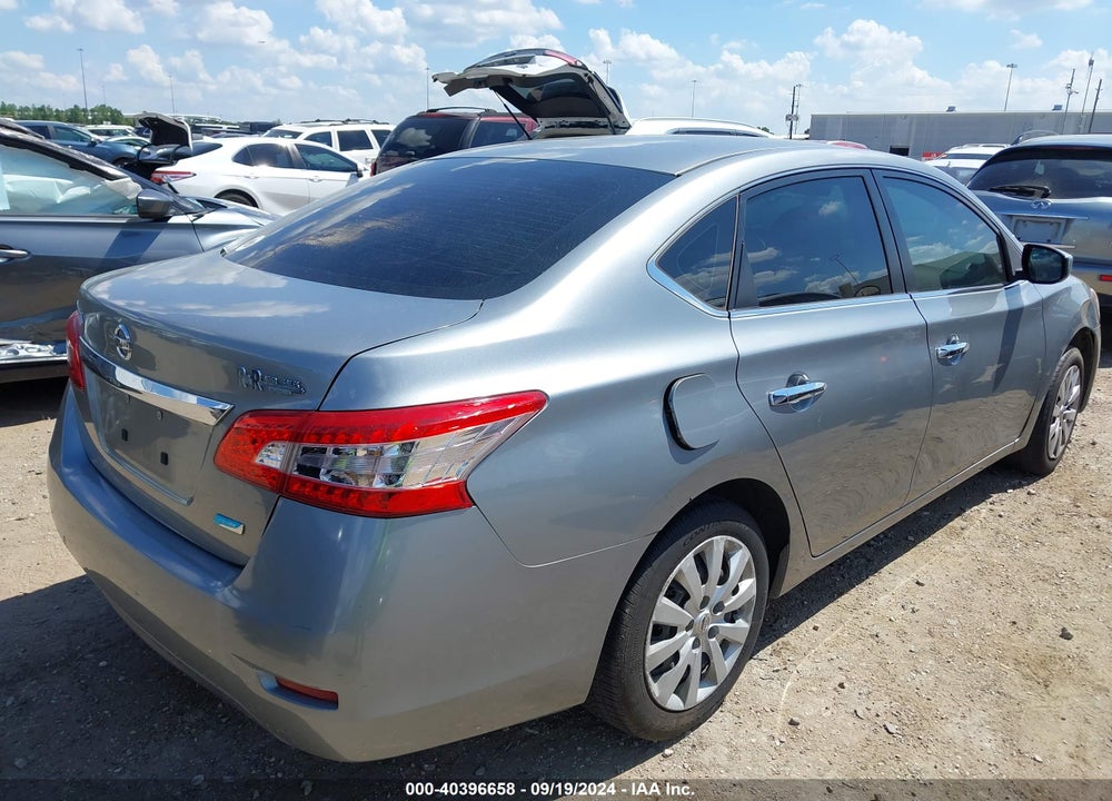 2013 NISSAN SENTRA S VIN: 3N1AB7AP8DL689980