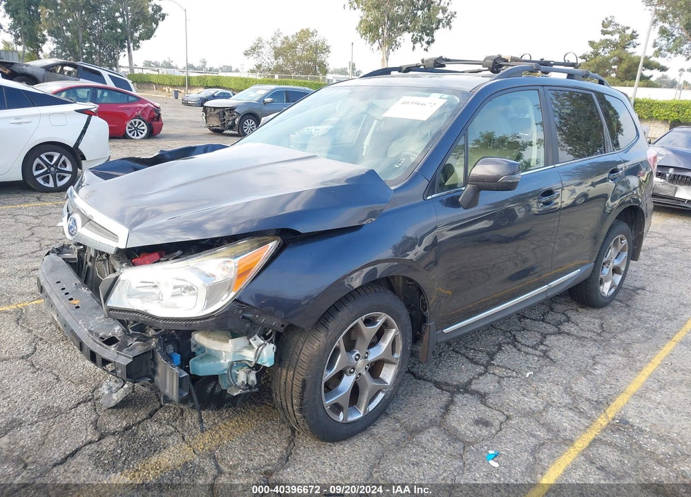 2016 SUBARU FORESTER 2.5I TOURING VIN: JF2SJAVC5GH433633