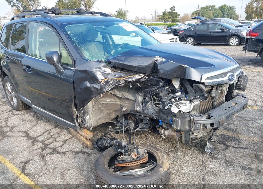 2016 SUBARU FORESTER 2.5I TOURING VIN: JF2SJAVC5GH433633