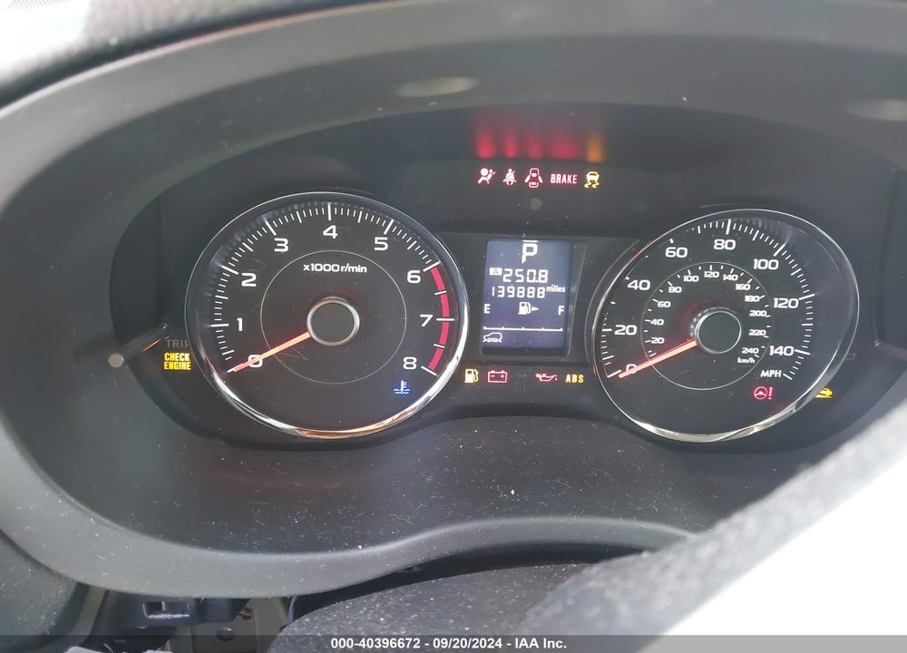 2016 SUBARU FORESTER 2.5I TOURING VIN: JF2SJAVC5GH433633