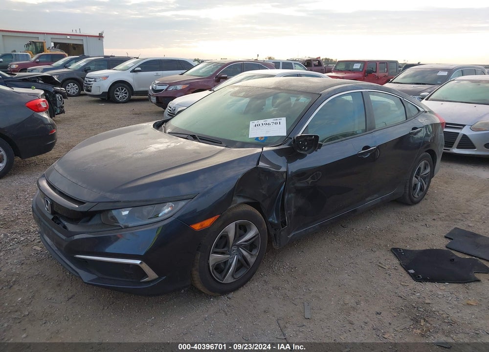 2019 HONDA CIVIC LX VIN: 2HGFC2F64KH525538