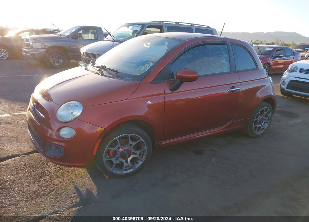 2012 FIAT 500 SPORT VIN: 3C3CFFBR9CT179791