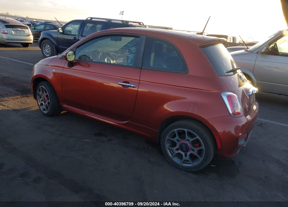 2012 FIAT 500 SPORT VIN: 3C3CFFBR9CT179791