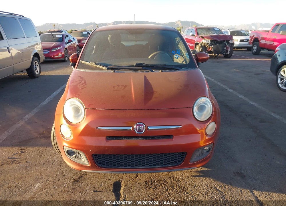 2012 FIAT 500 SPORT VIN: 3C3CFFBR9CT179791