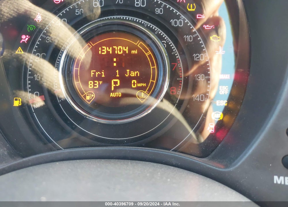 2012 FIAT 500 SPORT VIN: 3C3CFFBR9CT179791