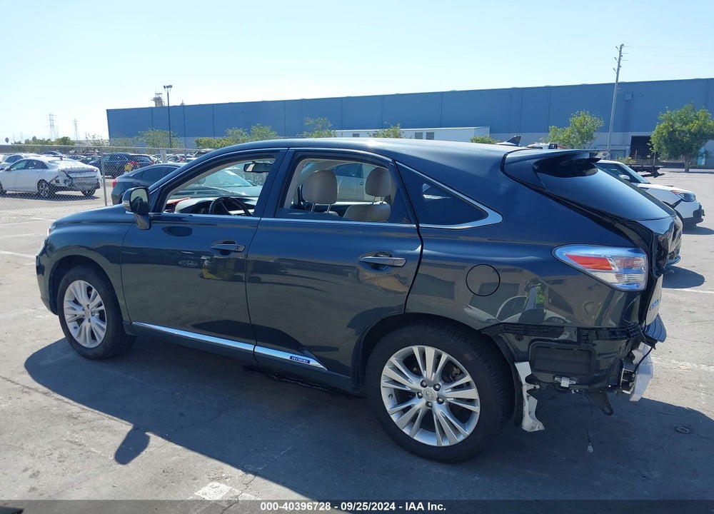2010 LEXUS RX 450H VIN: JTJZB1BA1A2401654